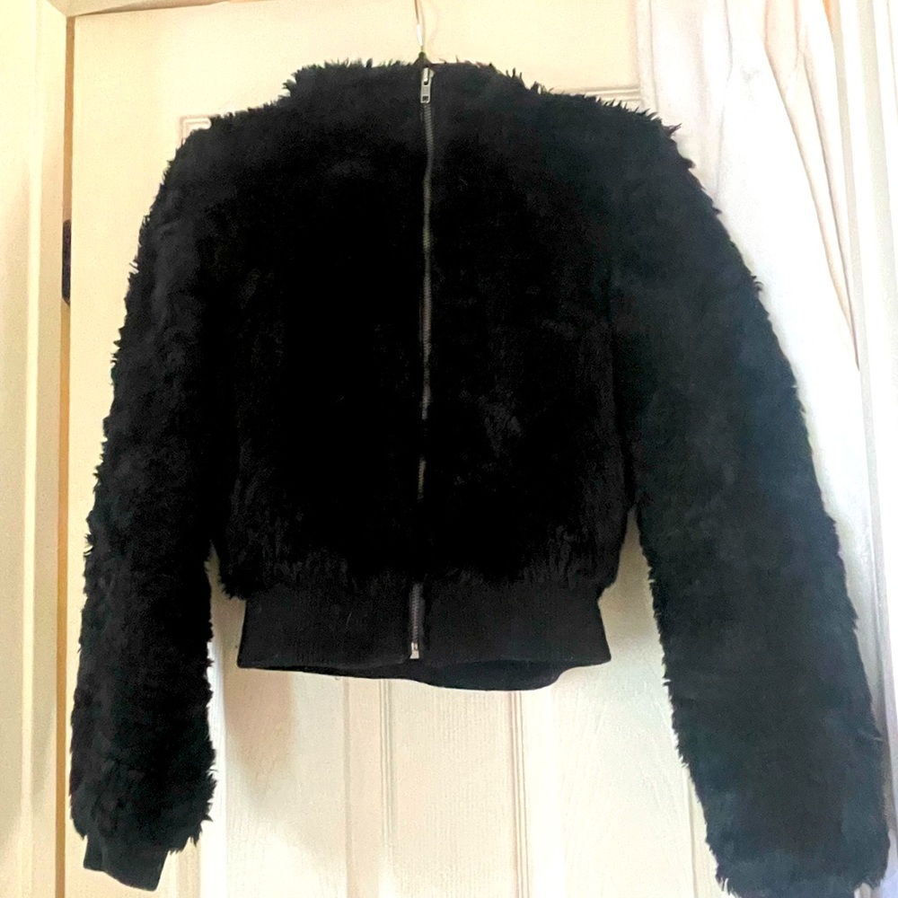 Furry Hood Bomber